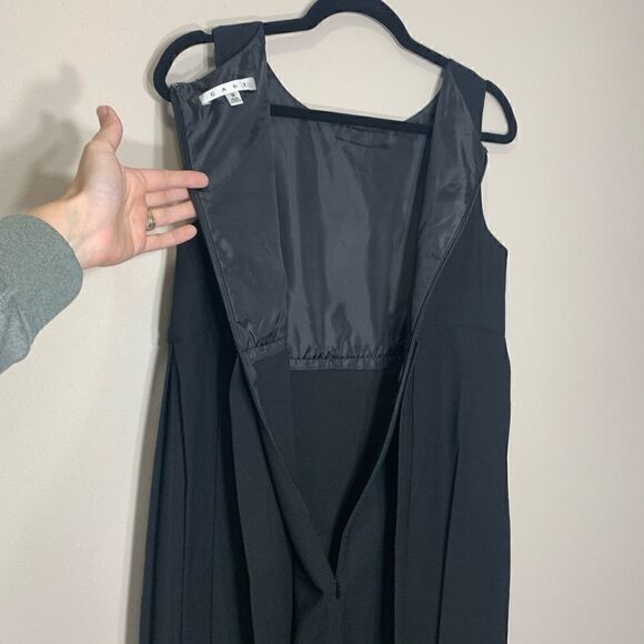 Cabi ❤️ pleated little black dress size 4 (E1) - Picture 9 of 12